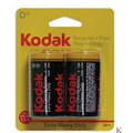 Kodak Extra Heavy Duty D 2-Pack Batteries